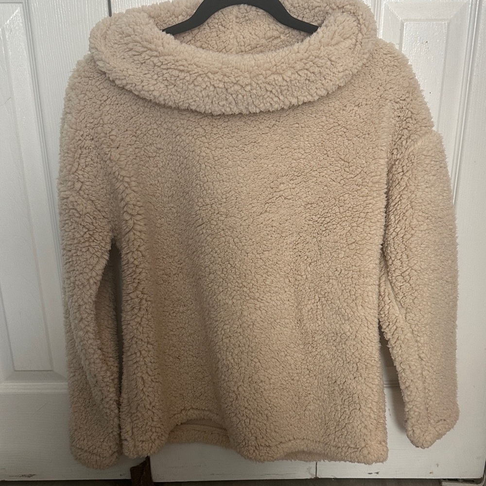 a new day Cream Cowl Neck Sweater